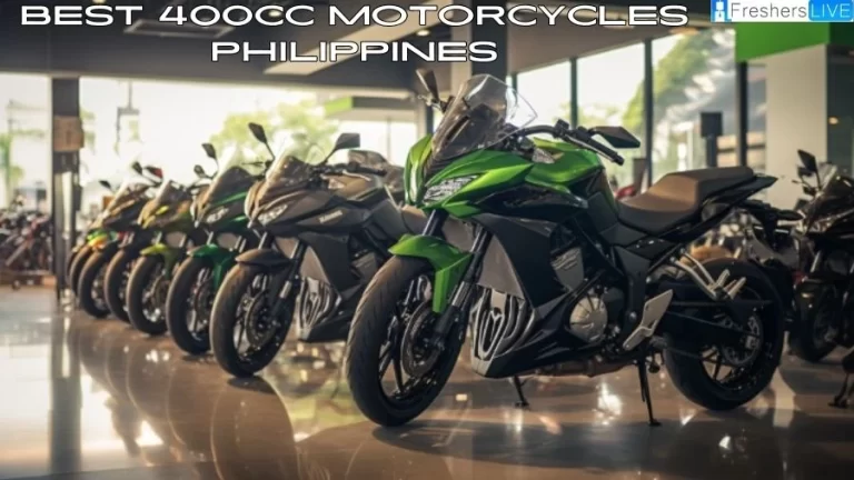 Best 400cc Motorcycles Philippines - Top 10 For Your Best Ride