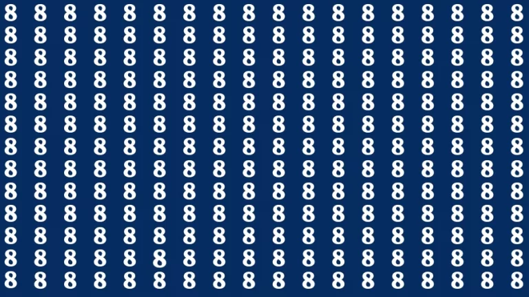 Brain Teasers for Geniuses: Find the Number 2 among 8 in 20 Seconds