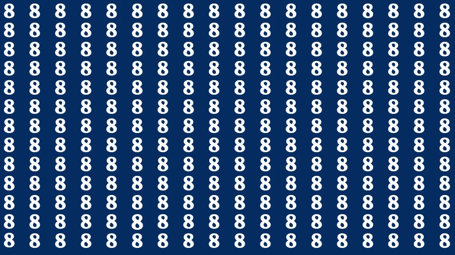 Brain Teasers for Geniuses: Find the Number 2 among 8 in 20 Seconds