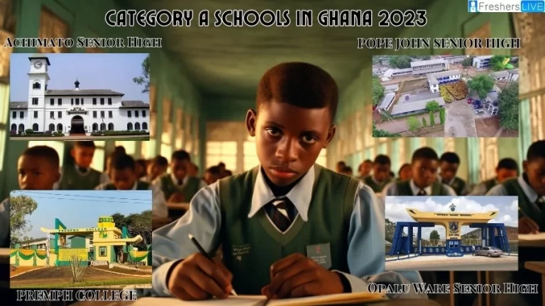 Category A Schools in Ghana 2023 - Top 10 For Academic Excellence