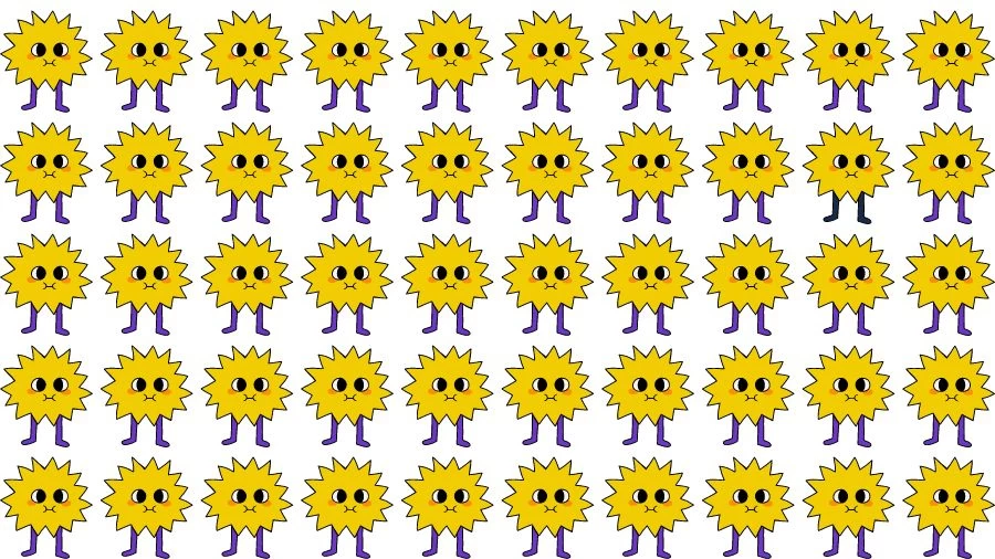 Observation Brain Test: Can you Spot the Odd One Out in 12 Secs? Visual Puzzle
