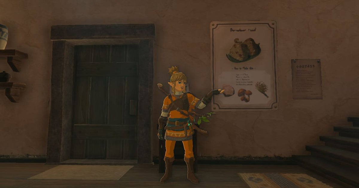 All recipes in Zelda Tears of the Kingdom