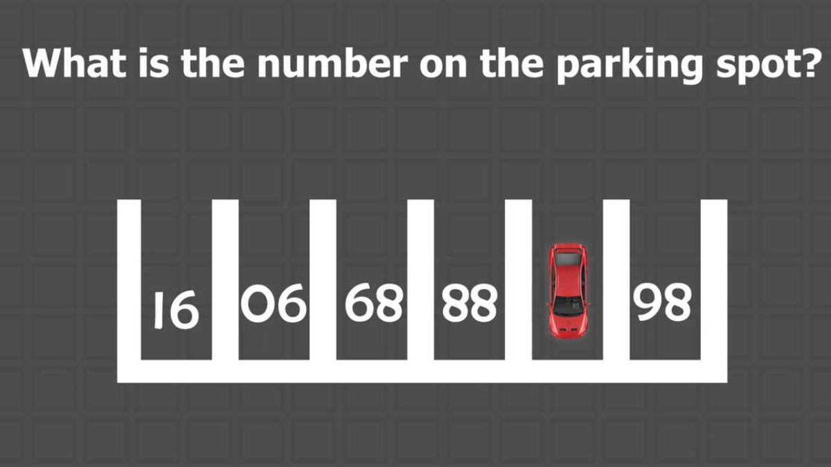 Find Number on the Parking Spot in 6 Seconds