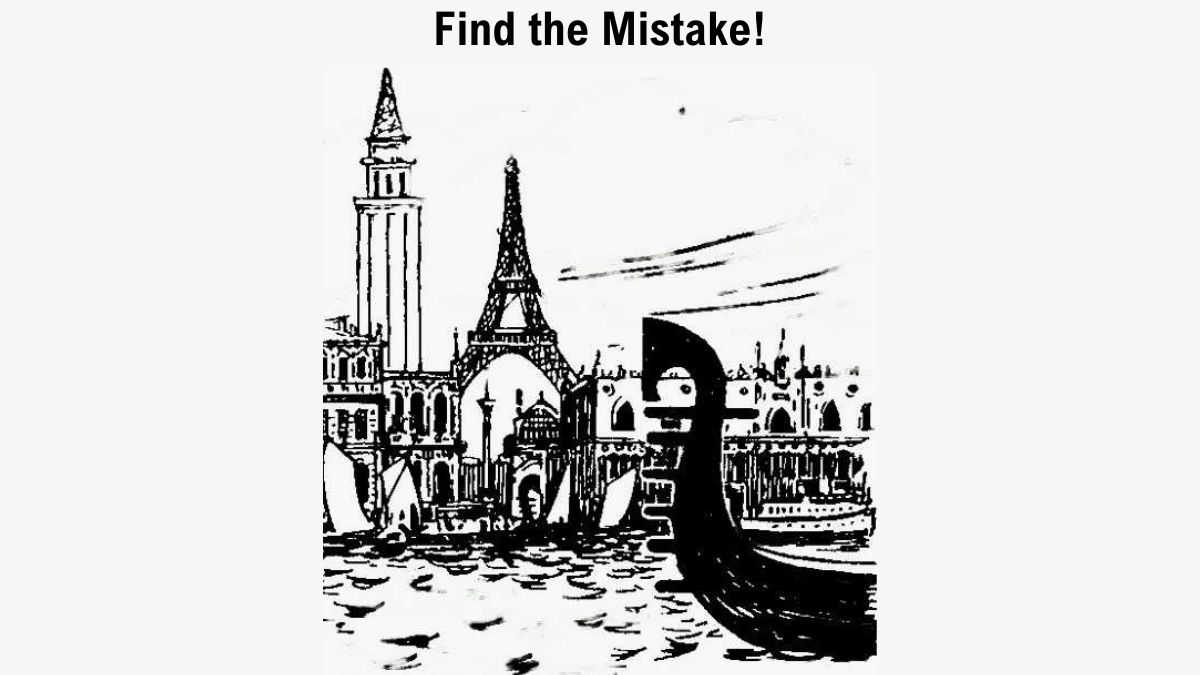 Find the mistake in the picture in 5 seconds