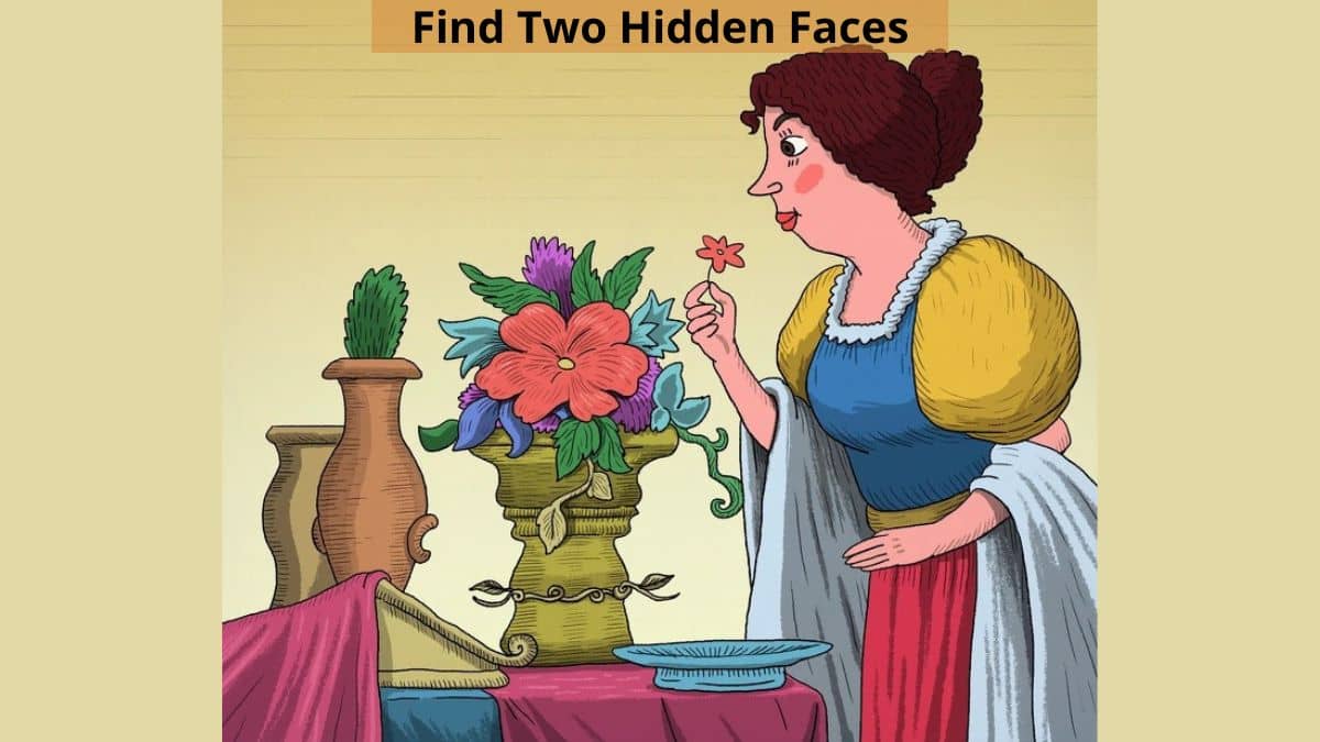 Find Two Hidden Faces in 7 Seconds