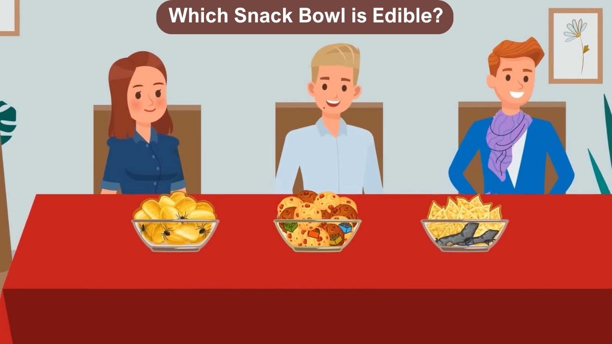 Brain Teaser to Test Your Intelligence: Find the Edible Snacks Bowl in 5 Seconds