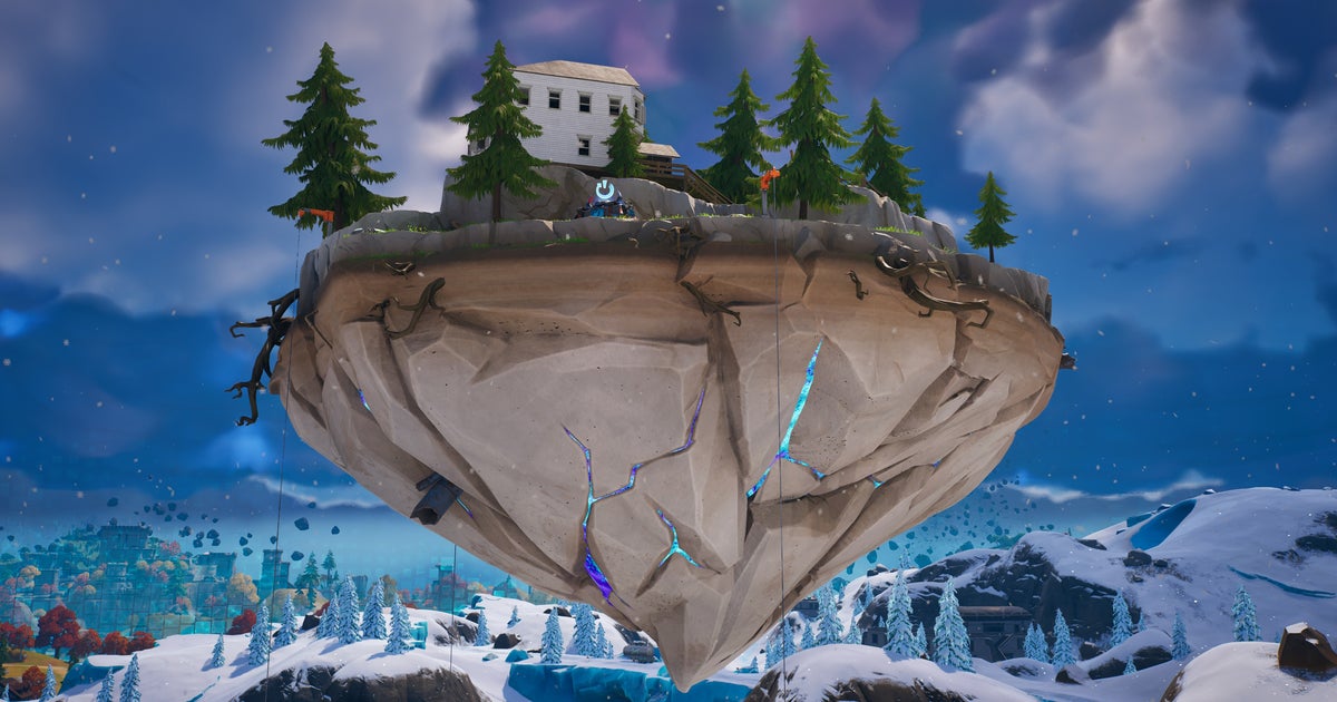 How to claim the Capture Point on the floating Loot Island in Fortnite
