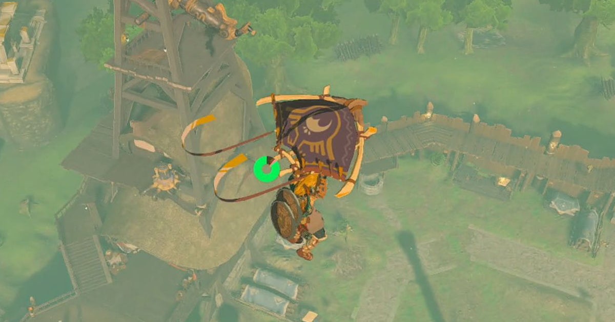 How to get the Paraglider in Zelda Tears of the Kingdom