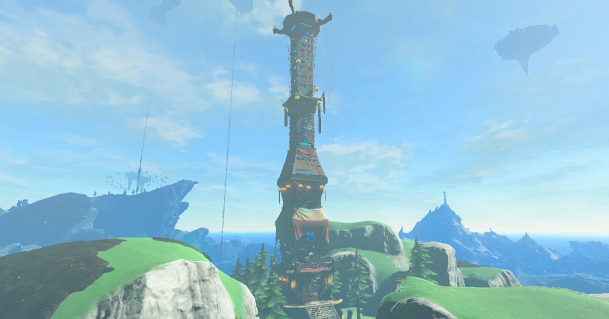How to unlock Upland Zorana Skyview Tower in Zelda Tears of the Kingdom