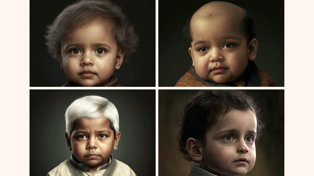 Indian Politicians As Toddlers