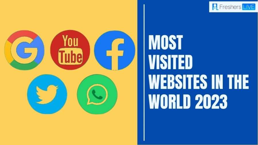 Most Visited Websites in the World 2023 - Top 10 Ranked