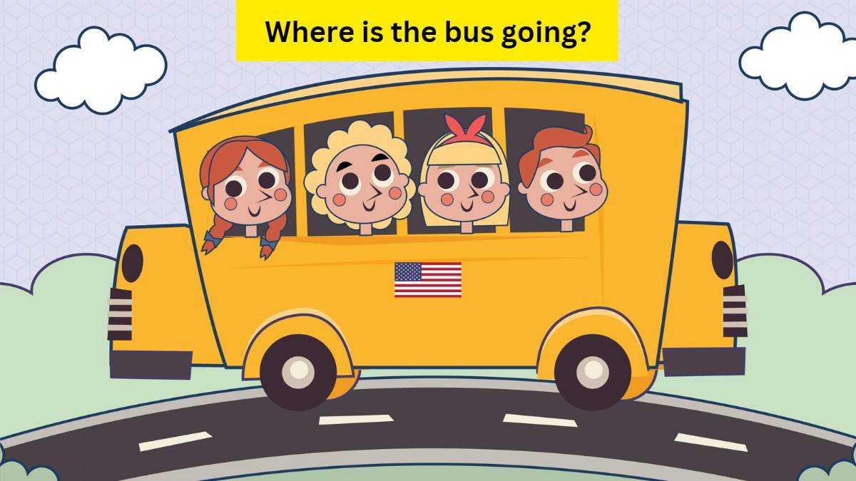 Brain Teaser- Which way is the bus going?