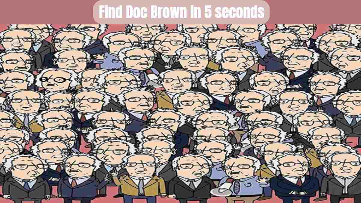 Find Doc Brown in 5 seconds