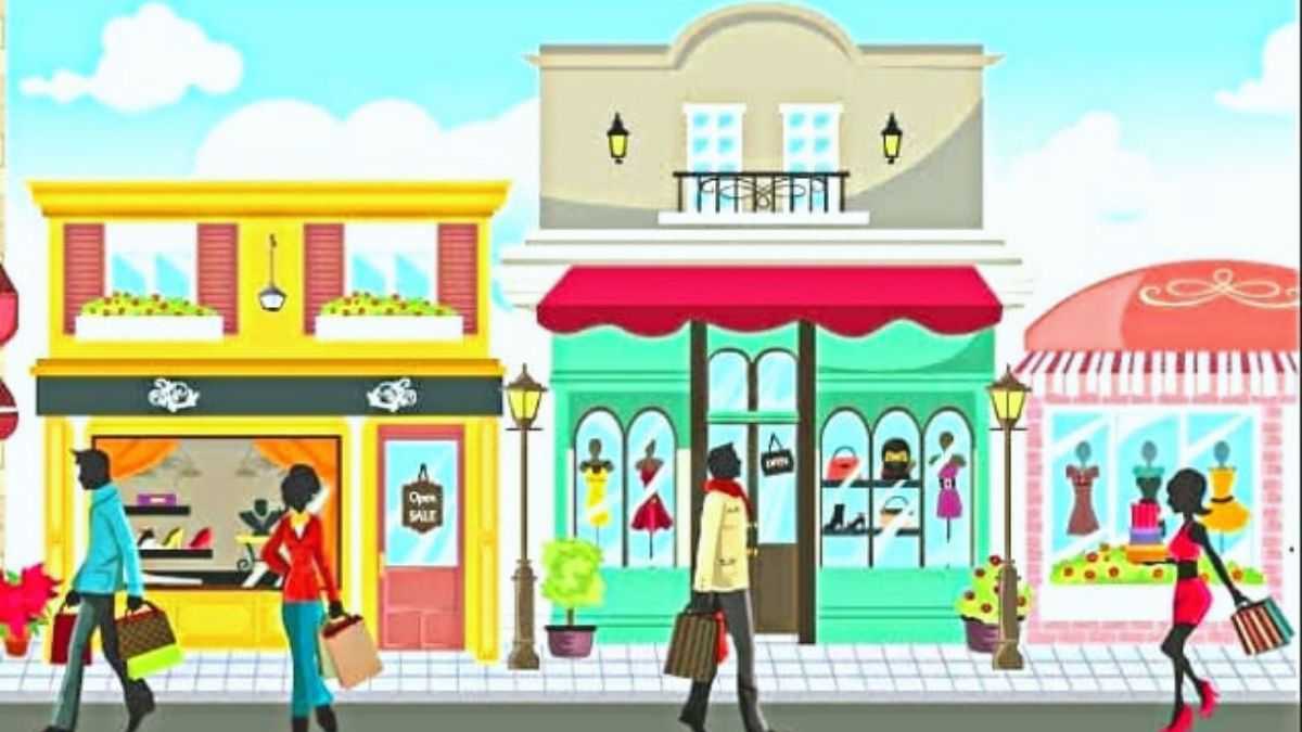 Find the hidden thief in the shopping complex!