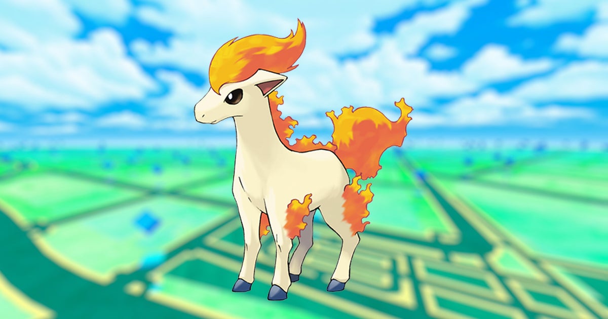 Ponyta 100% perfect IV stats, shiny Ponyta preview in Pokémon Go