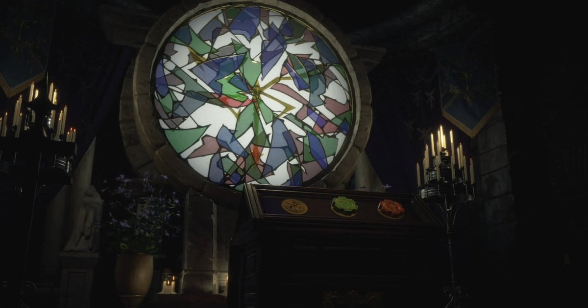 Resident Evil 4 church puzzle solution, blue dial location