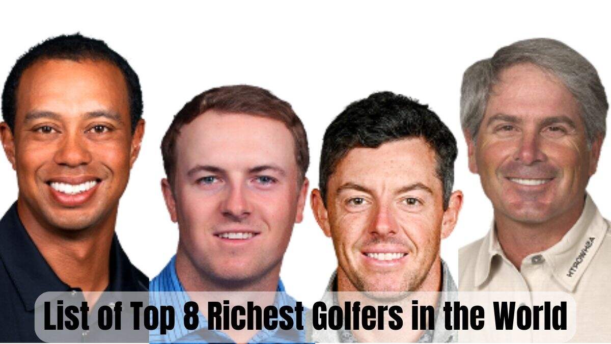 List of Top 8 Richest Golfers in the World.