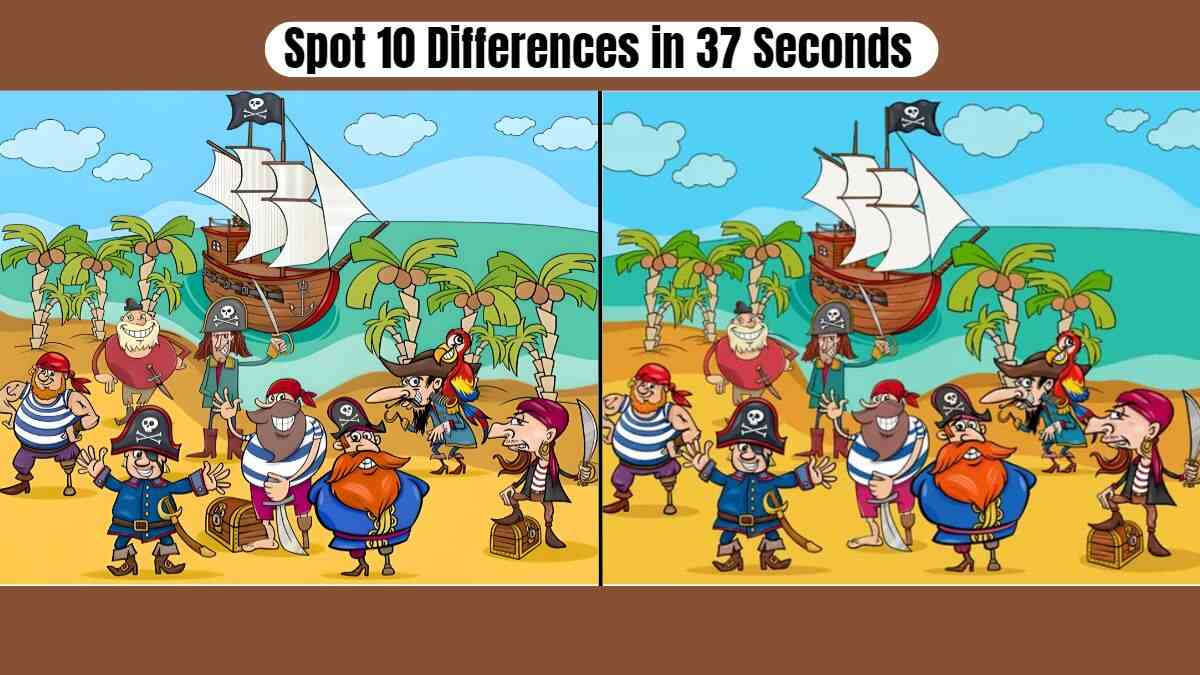 Spot 10 Differences in 37 Seconds and Master the Art of Observation