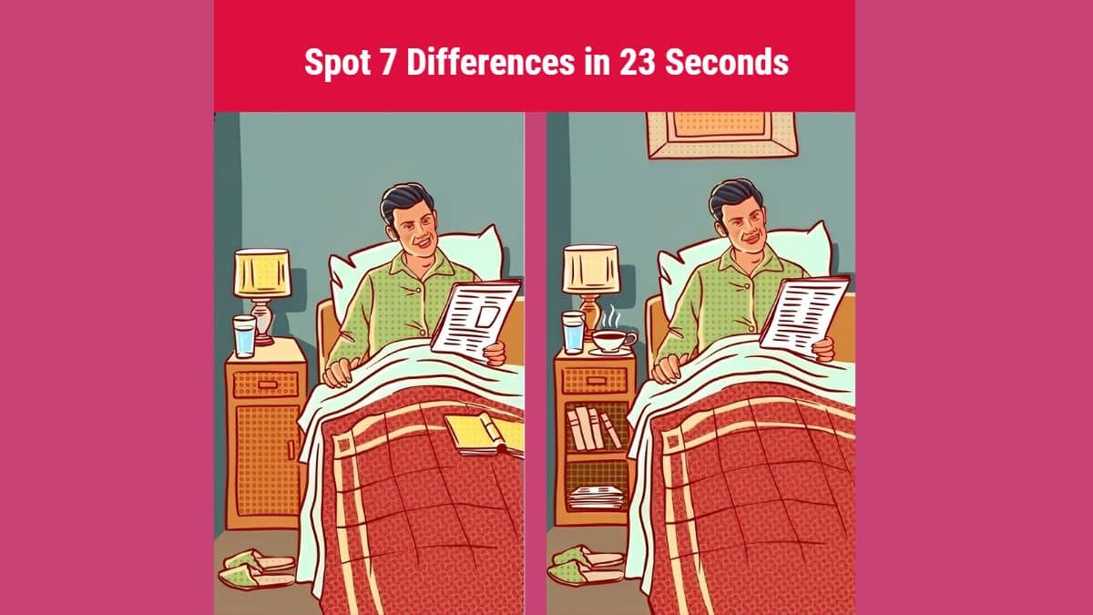 Spot the Difference: Spot 7 Differences in 23 Seconds
