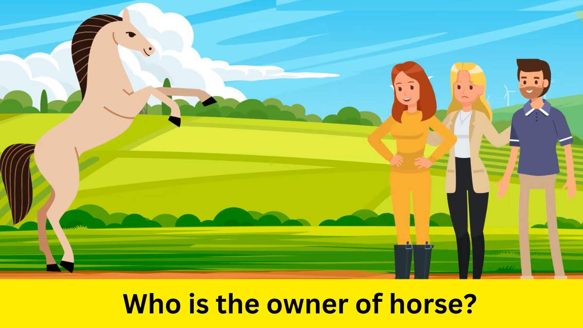 Brain Teaser- Spot the horse’s owner within 6 seconds
