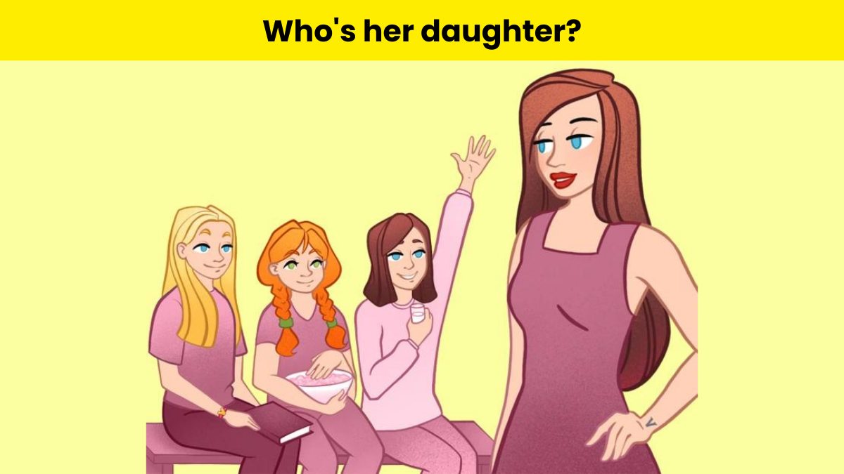Find the woman’s daughter in 6 seconds