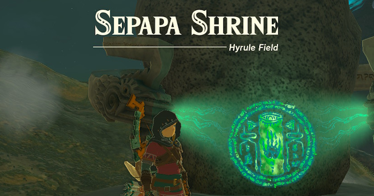 Zelda Tears of the Kingdom Sepapa Shrine solution