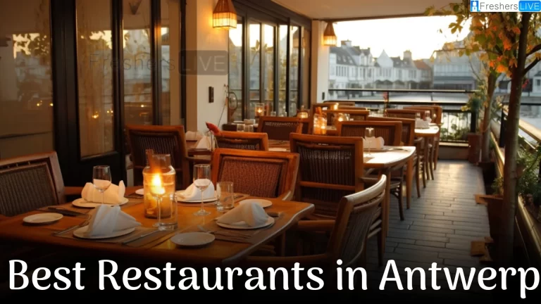 Best Restaurants in Antwerp - Top 10 Culinary Delights