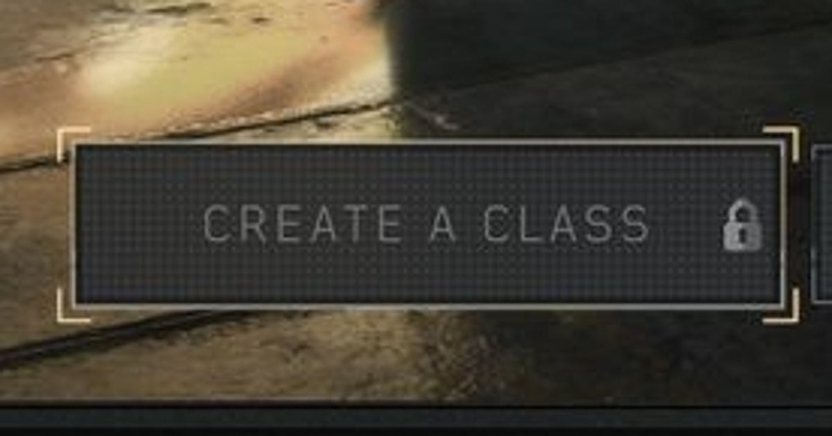 Black Ops 4: How to unlock Create a Class in multiplayer