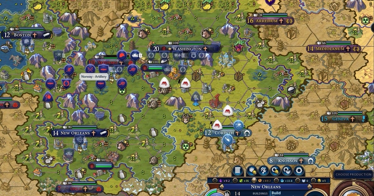Civilization 6 Domination Victory - war conditions, Casus Belli, and how to win the military victory