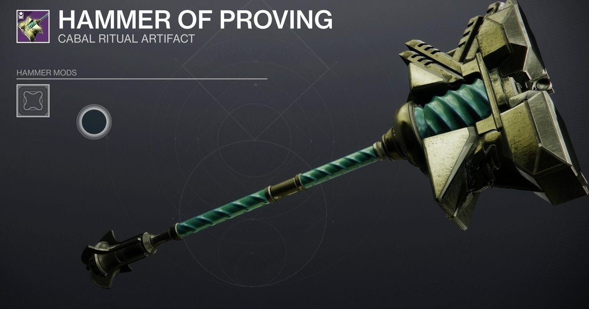 Destiny 2 Hammer of Proving explained: Hammer charges, Tribute Chests and how to equip the Hammer explained