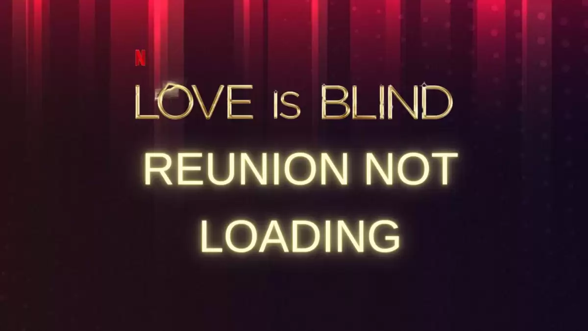 Love is Blind Reunion Not Loading, How to Fix Love is Blind Reunion Not Loading?