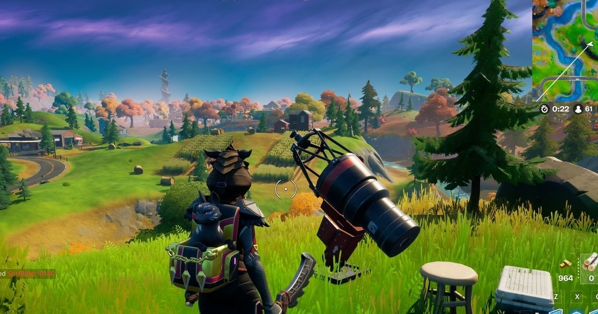 Fortnite - Damaged telescope locations: How to repair the damaged telescopes explained