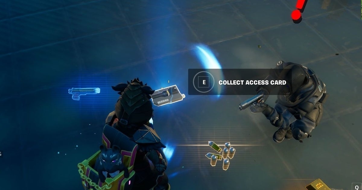 Fortnite - IO access card location: How to collect an access card from an IO Guard
