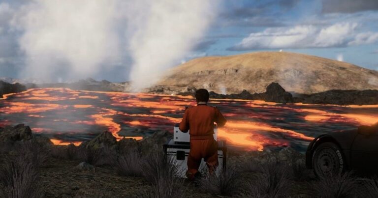 Forza Horizon 5 volcano objectives thermal suit, seismometer and hot spring lake sample locations