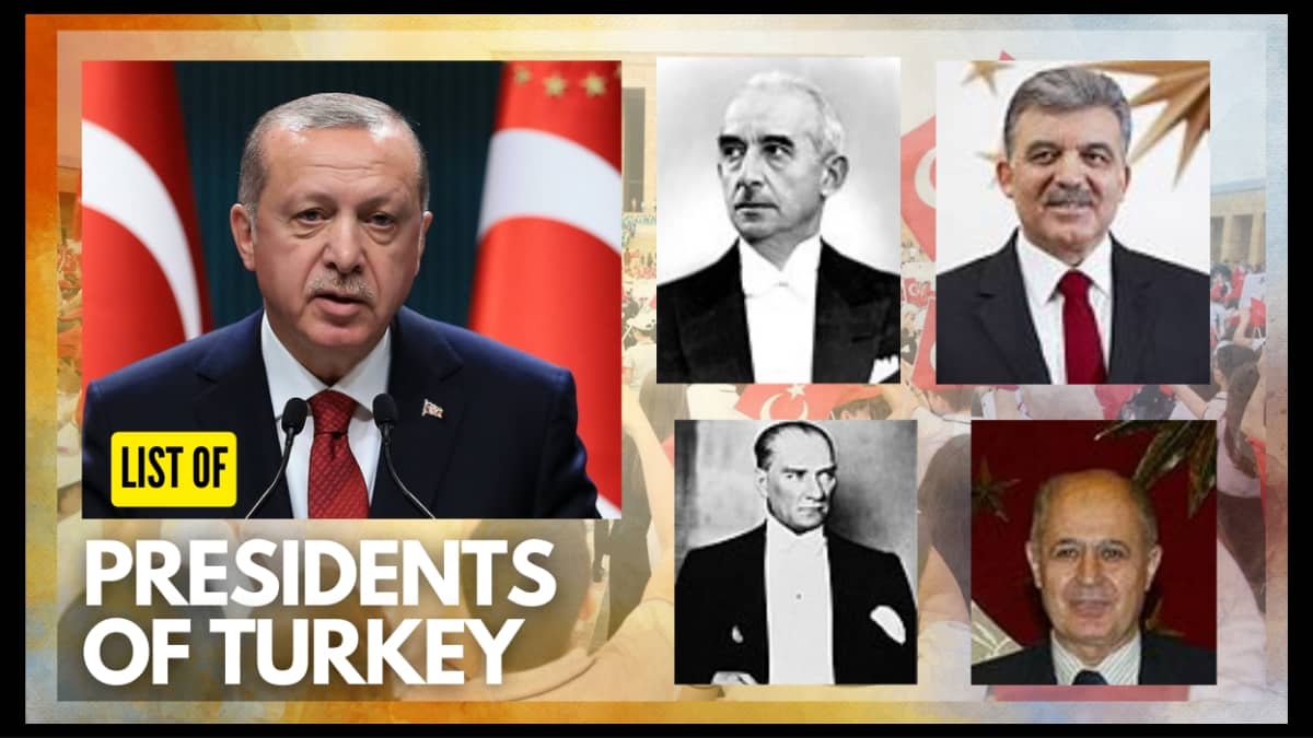 List of presidents of Turkey(1923-2023)