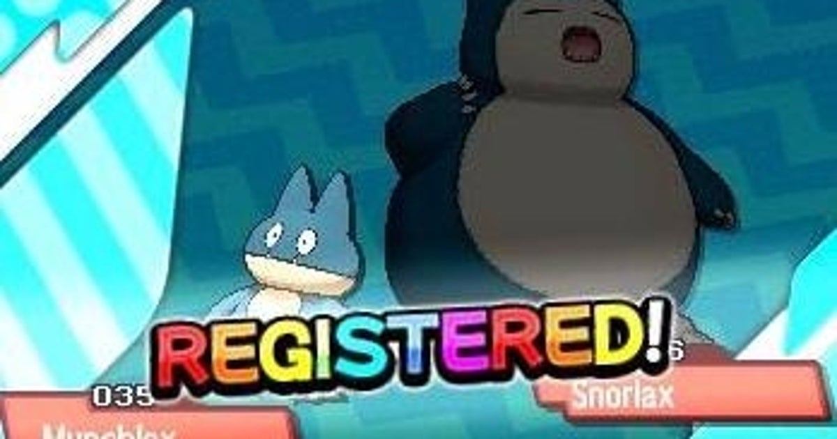 Pokémon Sun and Moon Munchlax event giveaway - how to use Mystery Gift to download Snorlax Z move Snorlium Z for free