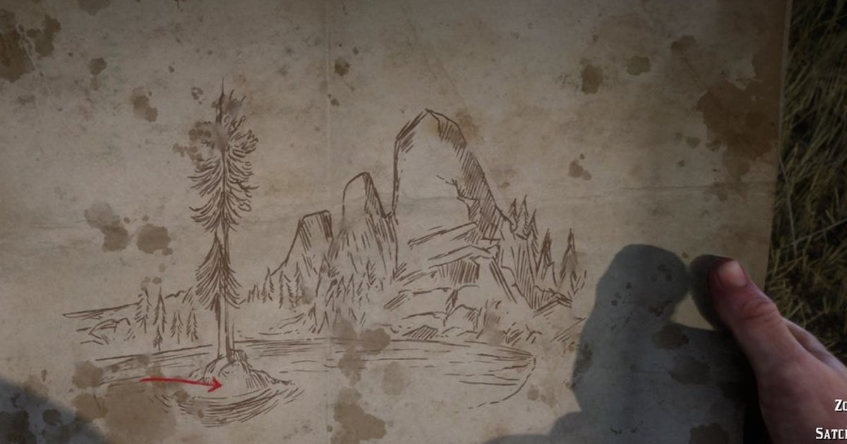 Red Dead Redemption 2 Jack Hall Gang Treasure Map locations