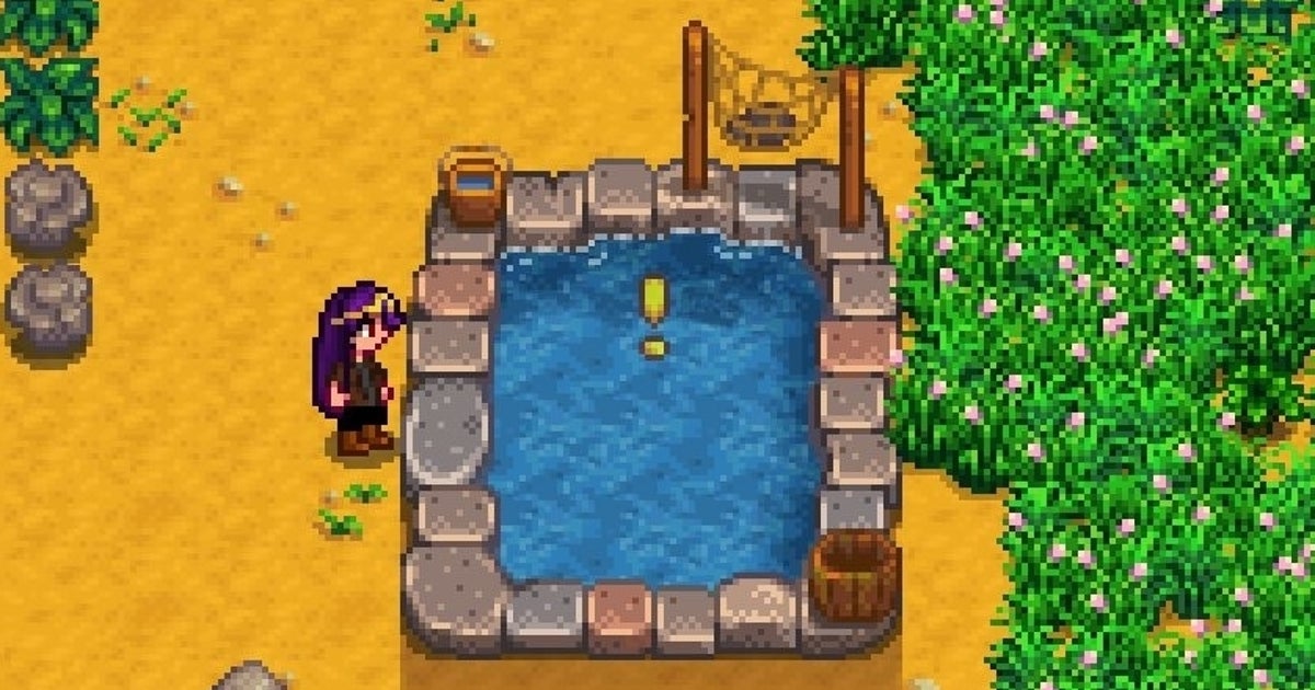 Stardew Valley Ponds - best products and best fish for ponds, and pond capacity quests explained