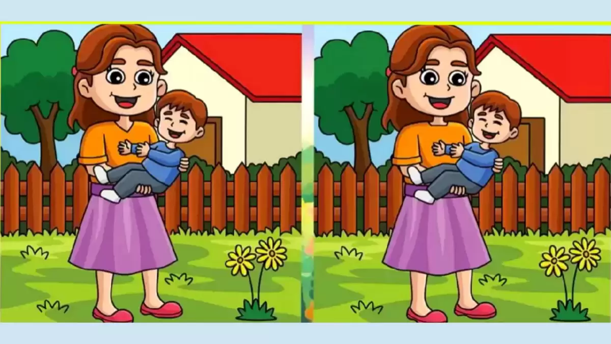 Use your Hawk eyes and spot 3 differences in the Sister and Brother picture in 10 seconds
