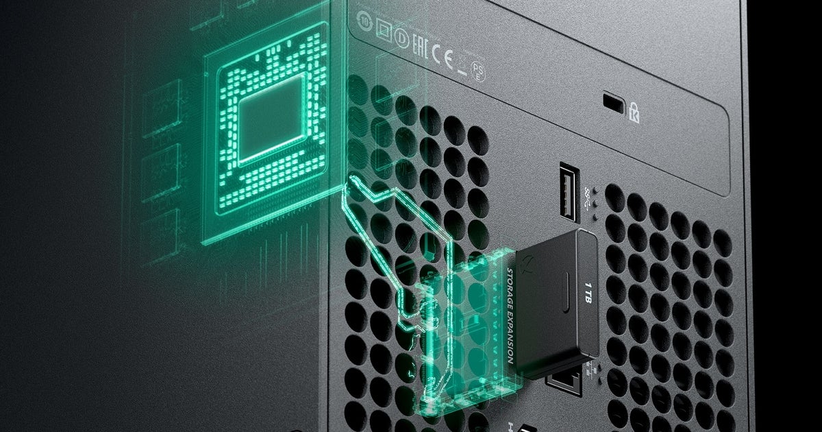 Xbox Series SSD hard drive storage explained, from Storage Expansion Cards to speed and size