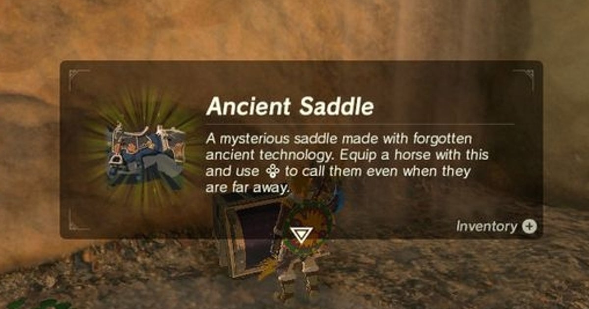 Zelda - EX Ancient Horse Rumors: How to get the Ancient Bridle and Ancient Saddle