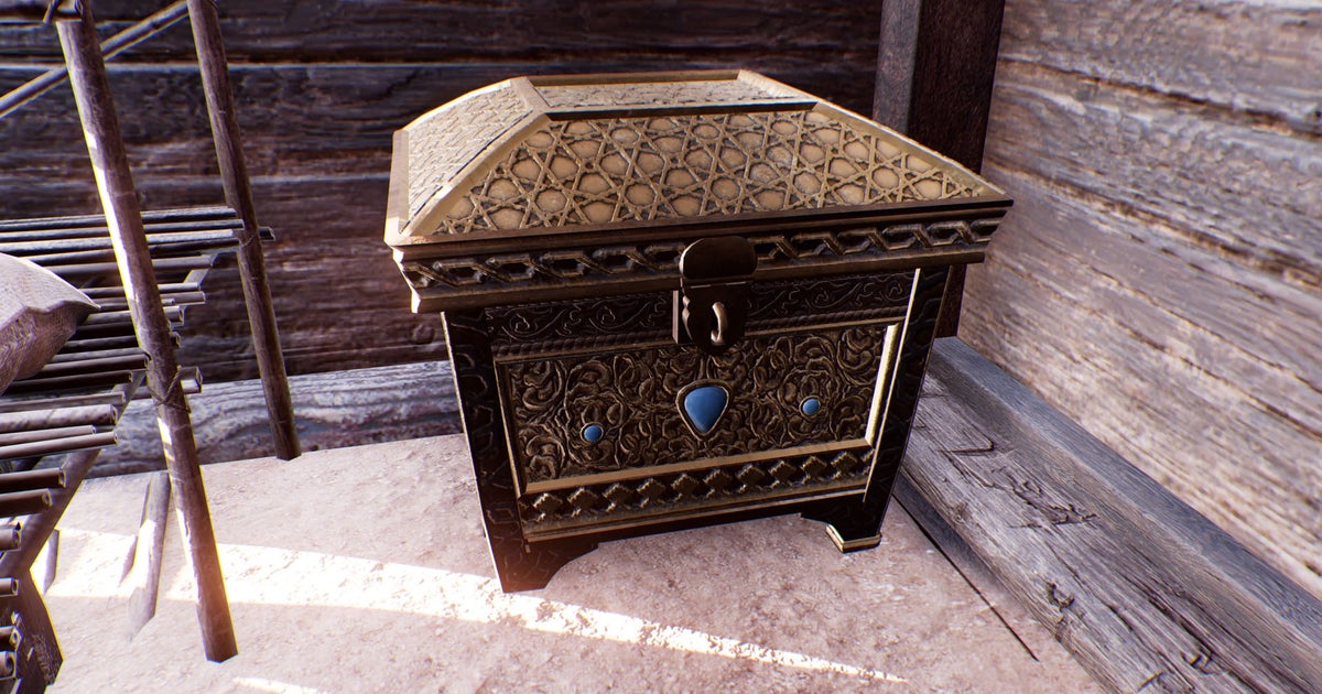 Assassin's Creed Mirage Harbiyah Upper Harbor Gear Chest puzzle solution