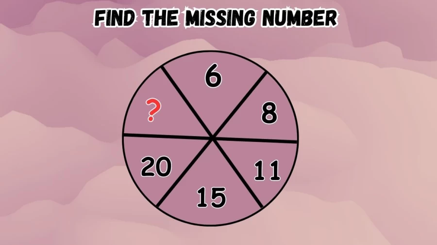 Brain Teaser Math Test: Find the Missing Number in this Circle Puzzle