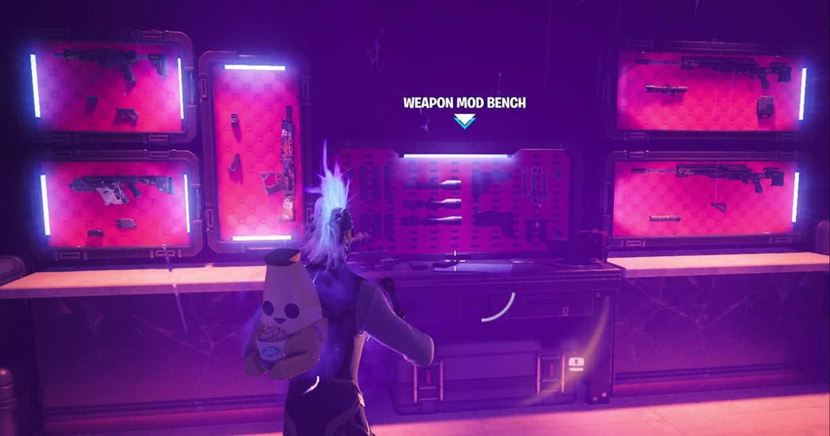 How to apply Weapon Mod in Fortnite