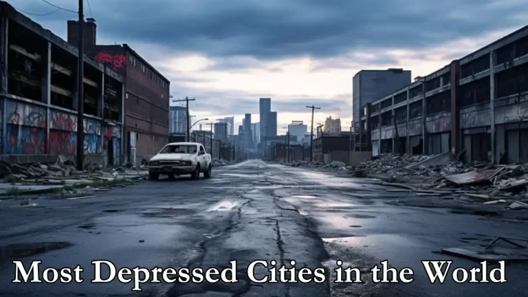 Most Depressed Cities in the World - Exploring the Top 10
