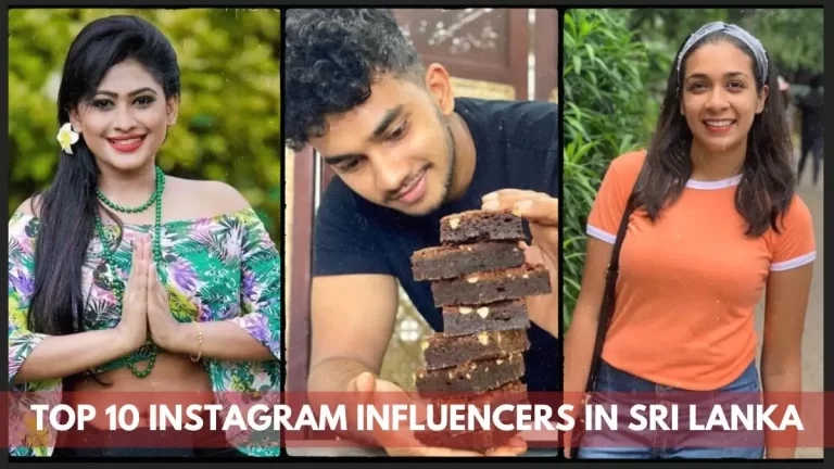 Top 10 Instagram Influencers in Sri Lanka - Shining Stars