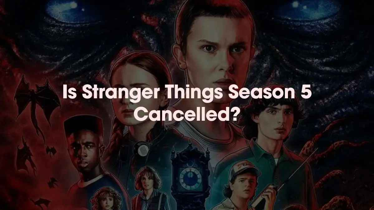 Is Stranger Things Season 5 Cancelled? Will There Be Stranger Things Season 5?