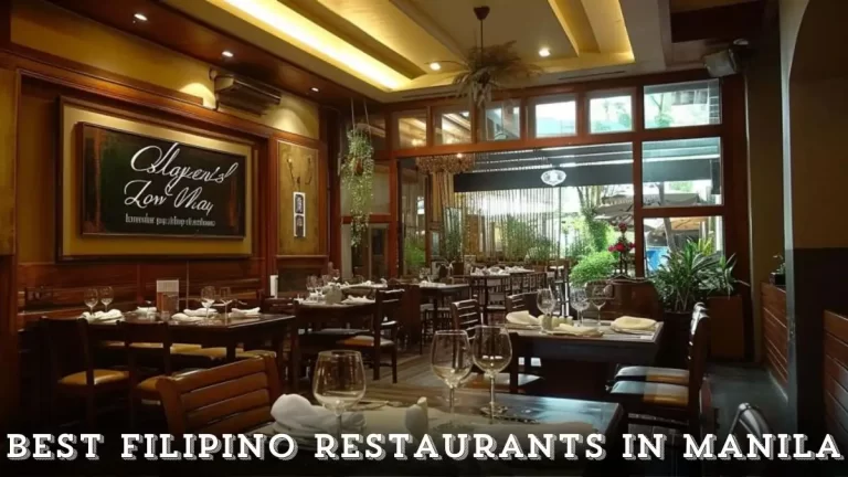 Best Filipino Restaurants in Manila - Top 10 Savoring Paradise