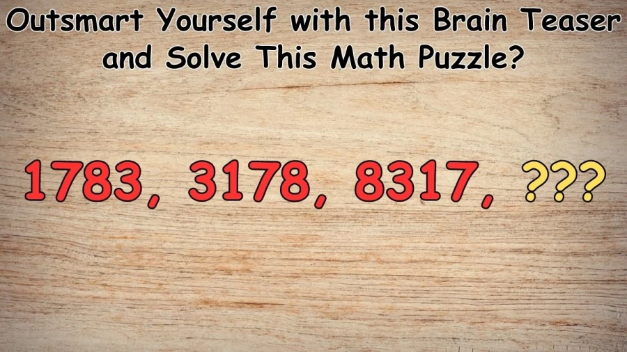 Outsmart Yourself with this Brain Teaser and Solve This Math Puzzle?