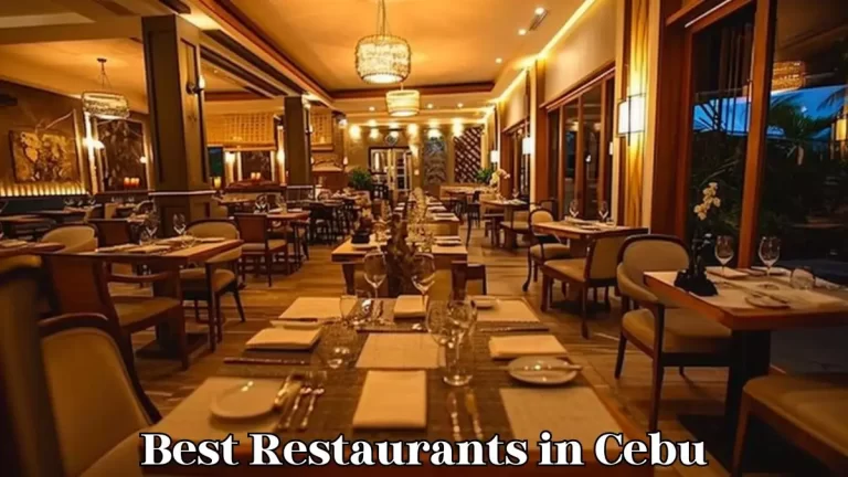 Top 10 Best Restaurants in Cebu - A Culinary Tapestry of Global and Local Delights